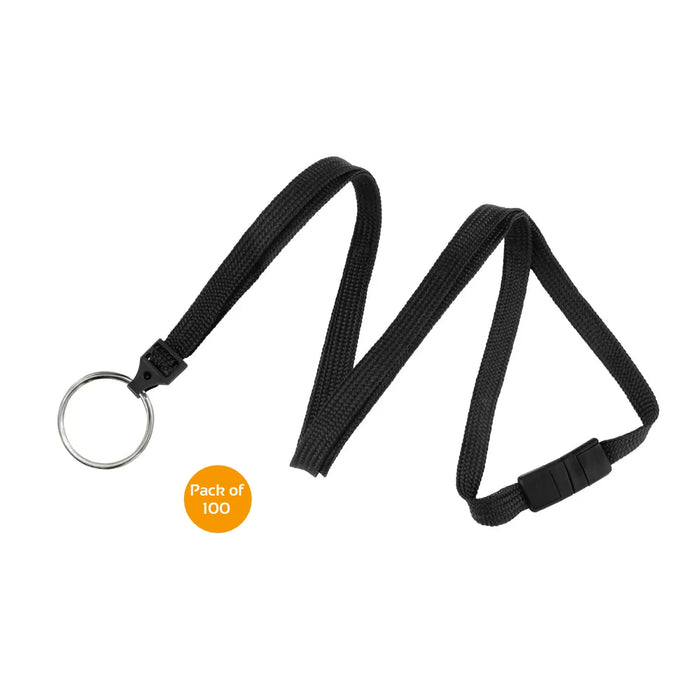 Flat Woven Break-Away Lanyard