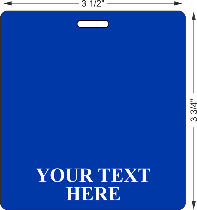 3 ½" x 3 ¾" Full Color Badge Buddies®