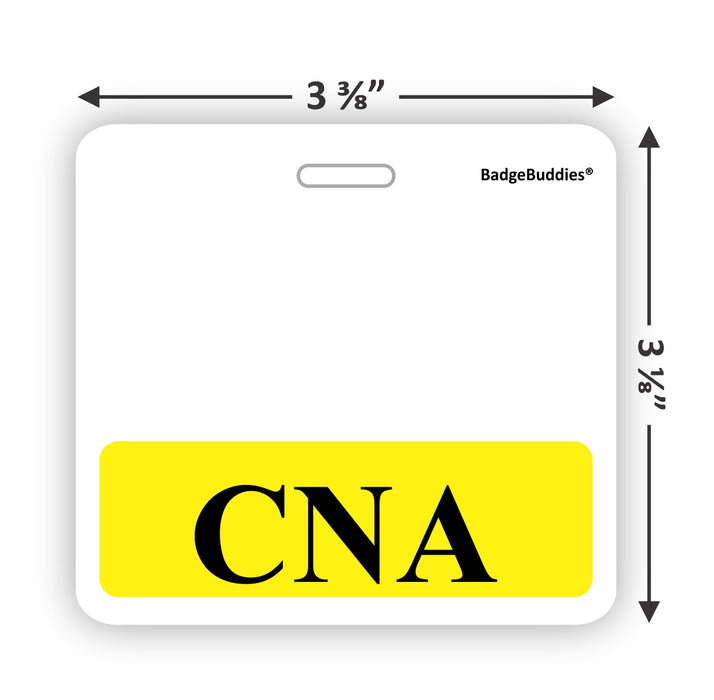CNA Horizontal Badge Buddy for Certified Nursing Assistants