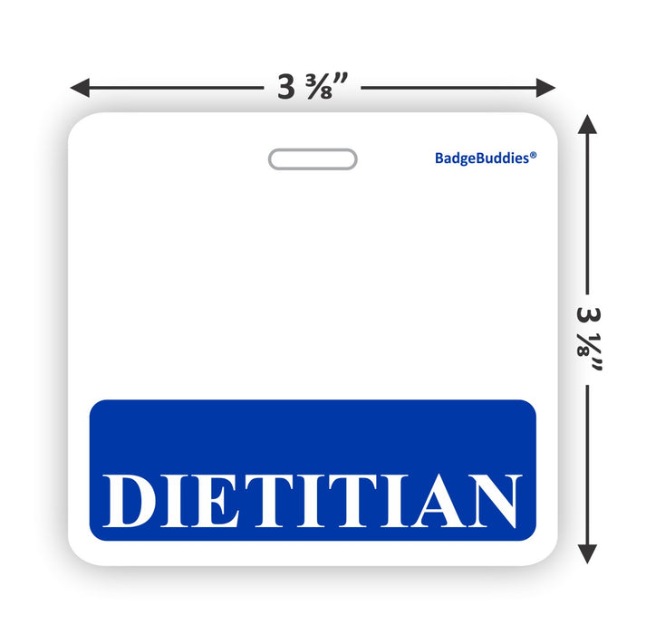 Dietitian Horizontal Badge Buddy