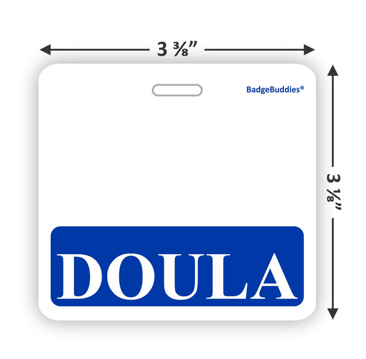 DOULA Horizontal Badge Buddy