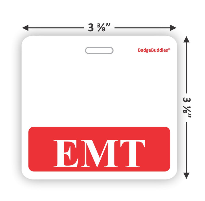 EMT Horizontal Badge Buddy for Emergency Medical Technicians