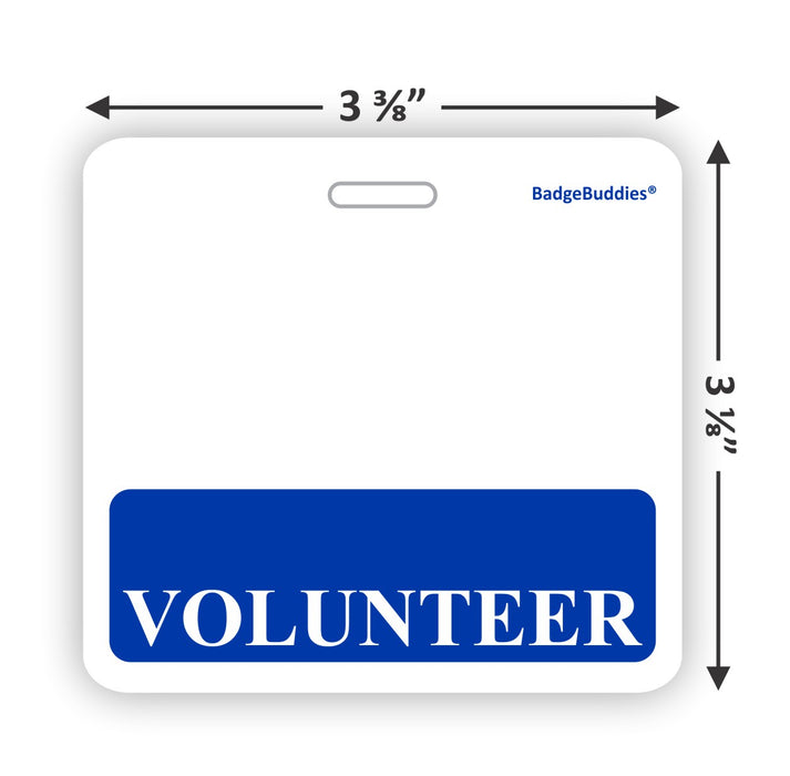 Volunteer Horizontal Badge Buddy