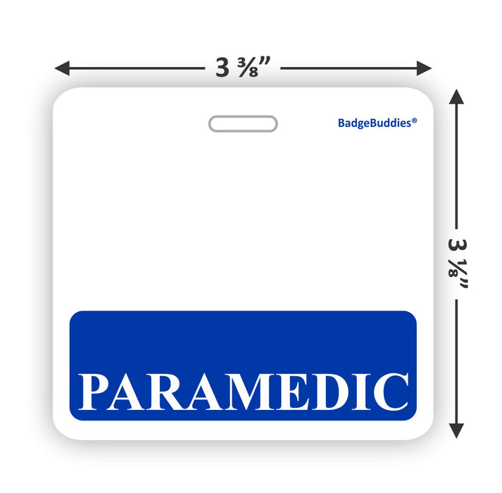 Paramedic Horizontal Badge Buddy
