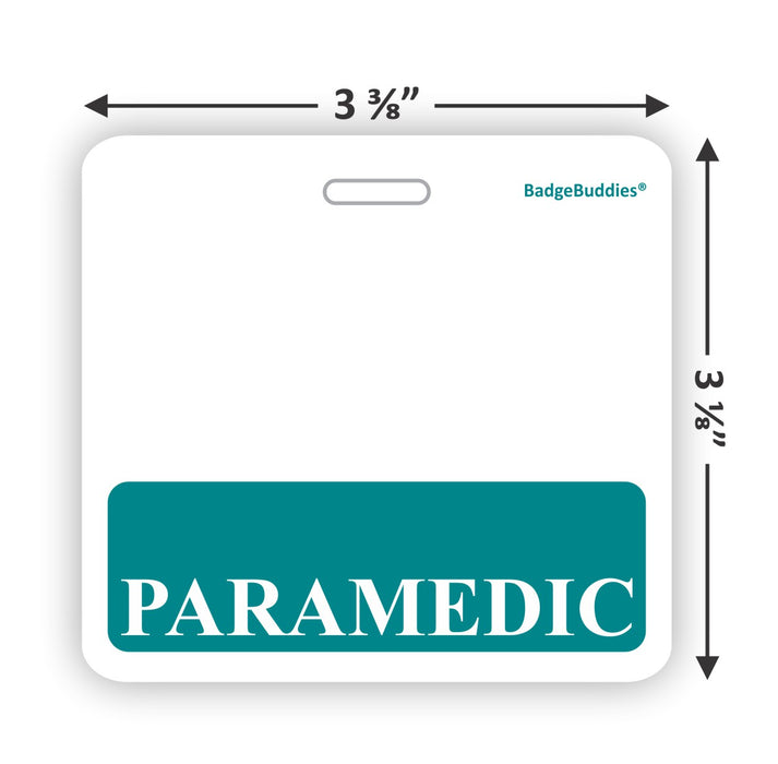 Paramedic Horizontal Badge Buddy