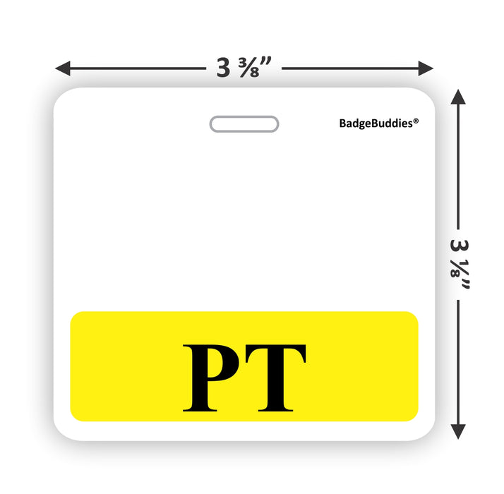 PT Horizontal Badge Buddy for Physical Therapists