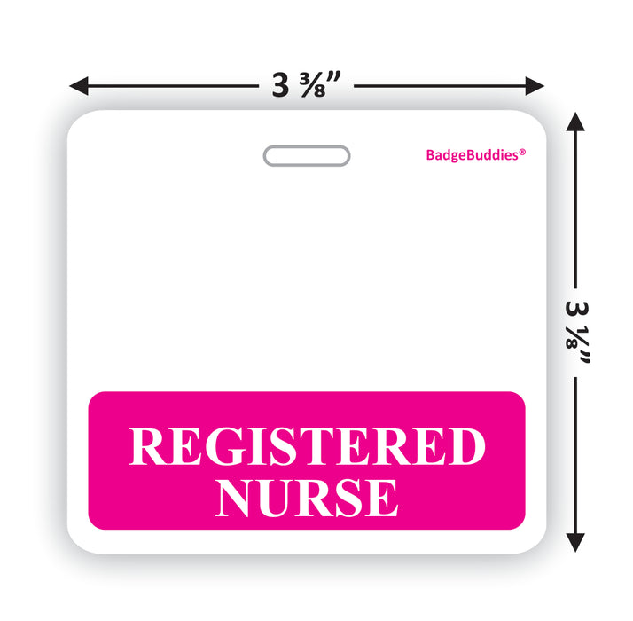 REGISTERED NURSE Horizontal Badge Buddy