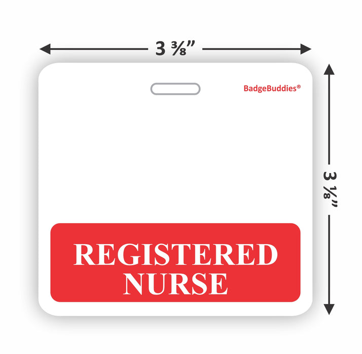 REGISTERED NURSE Horizontal Badge Buddy