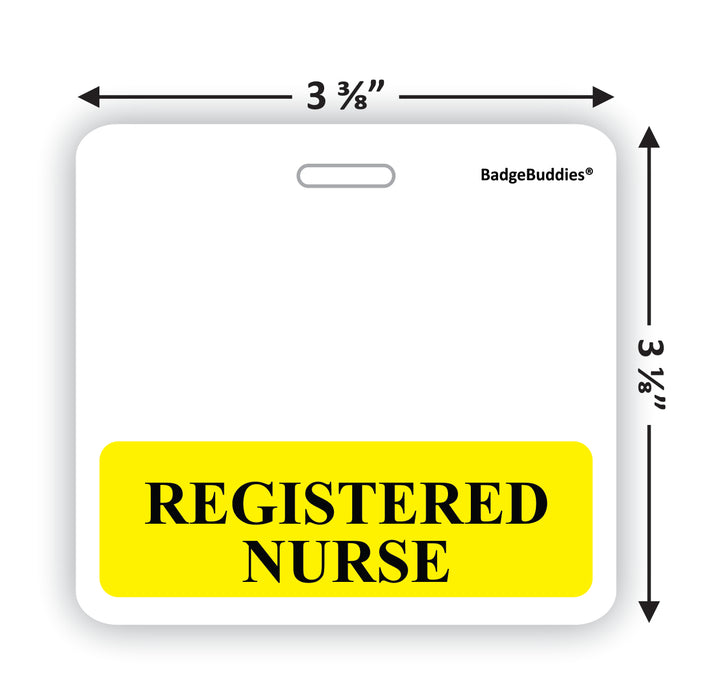 REGISTERED NURSE Horizontal Badge Buddy