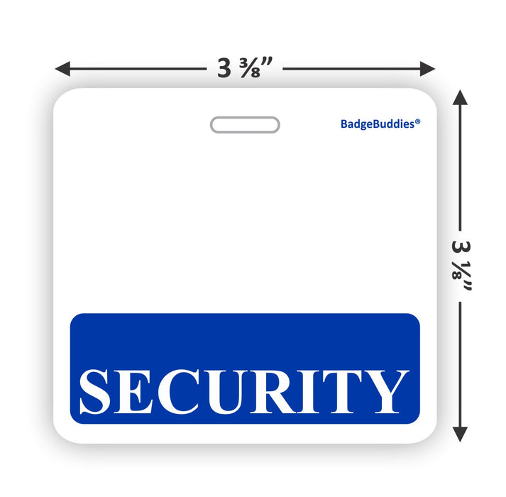 Security Horizontal Badge Buddy
