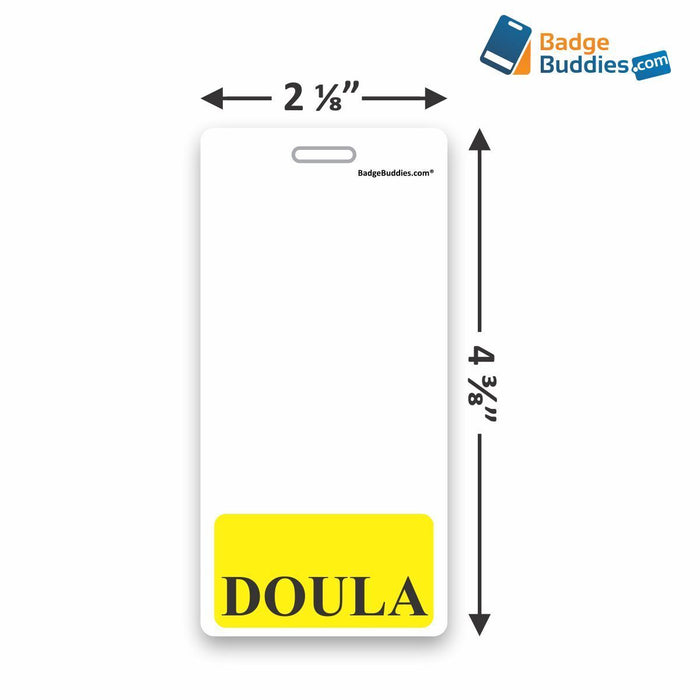 DOULA Vertical Badge Buddy