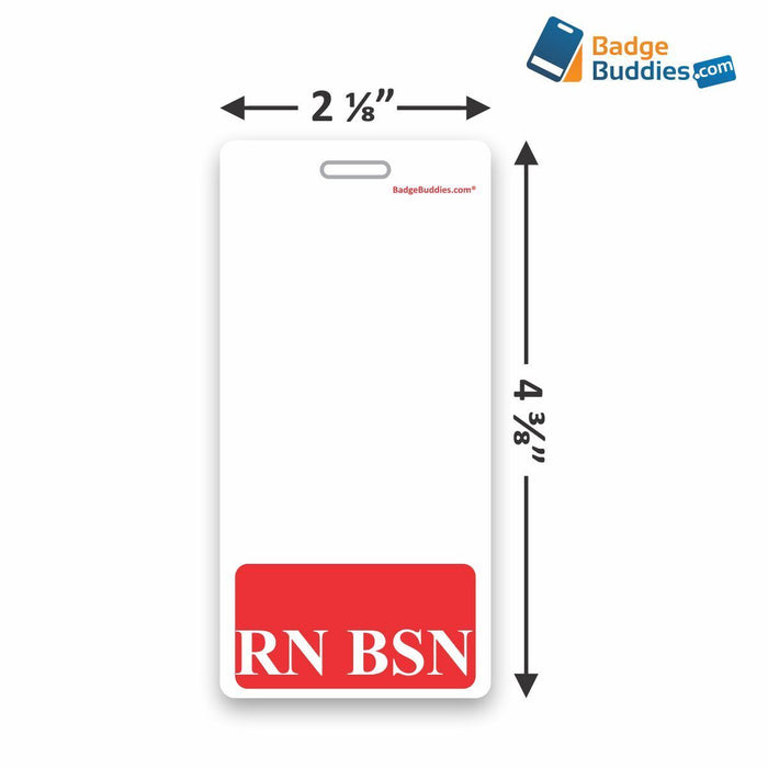 RN BSN Vertical Badge Buddy