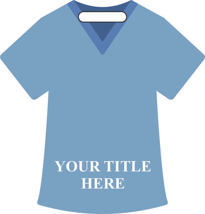 3.337" x 3.5"  Scrub Badge Buddies®