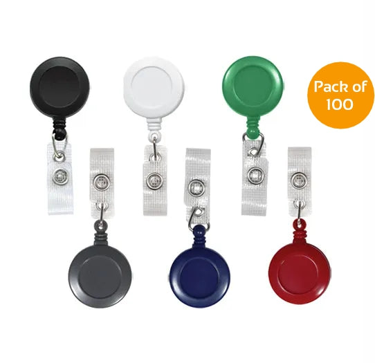 Plastic Clip on Badge Reel