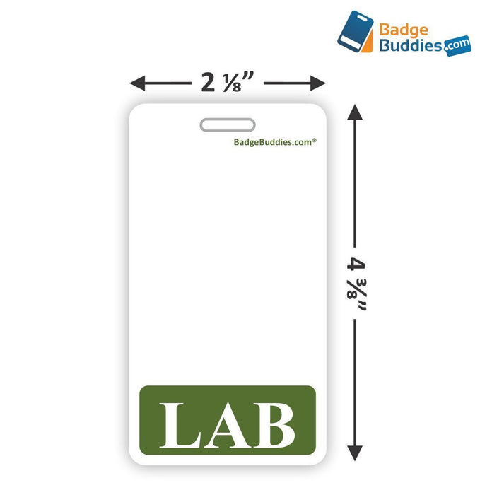 LAB Vertical Badge Buddy for Laboratory