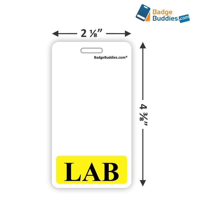 LAB Vertical Badge Buddy for Laboratory