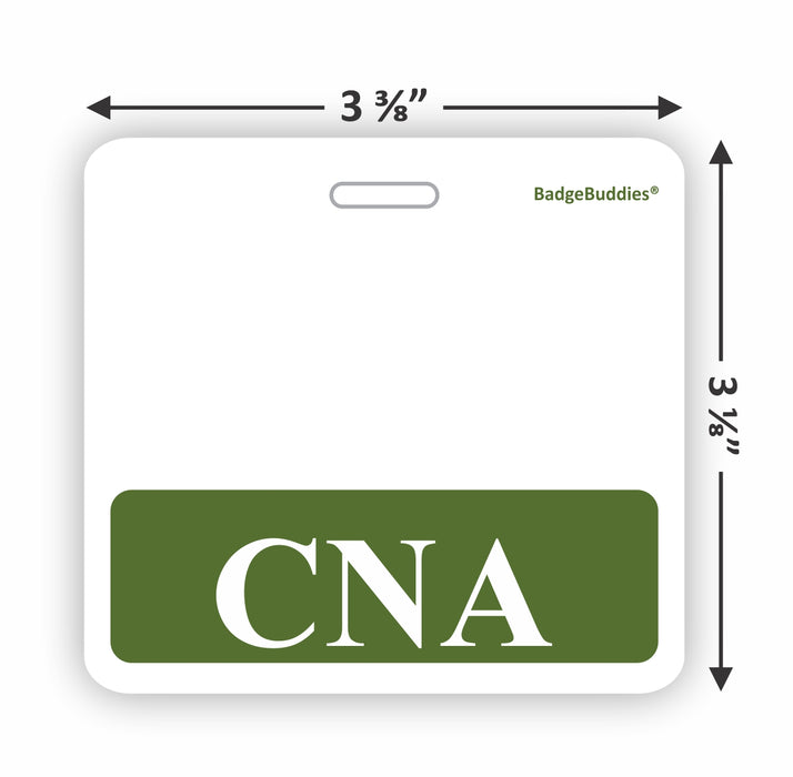 CNA Horizontal Badge Buddy for Certified Nursing Assistants
