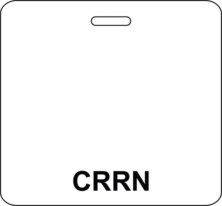 3 3/8" x 3 1/8" Horizontal Double Sided Atrium Health / CRRN