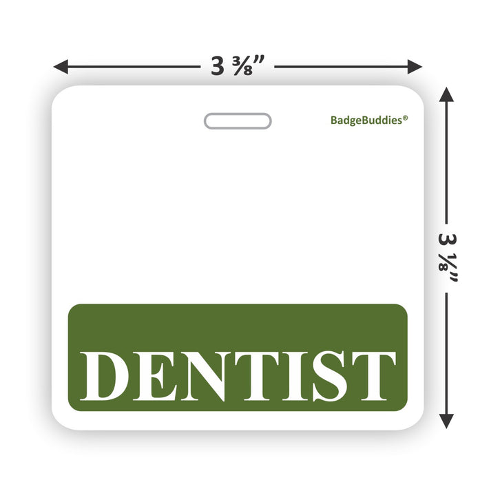 Dentist Horizontal Badge Buddy