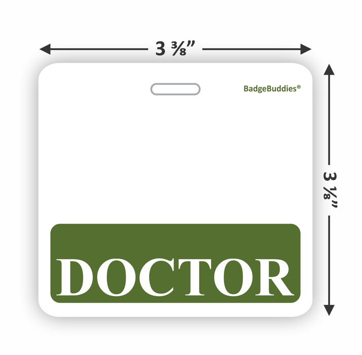 Doctor Horizontal Badge Buddy