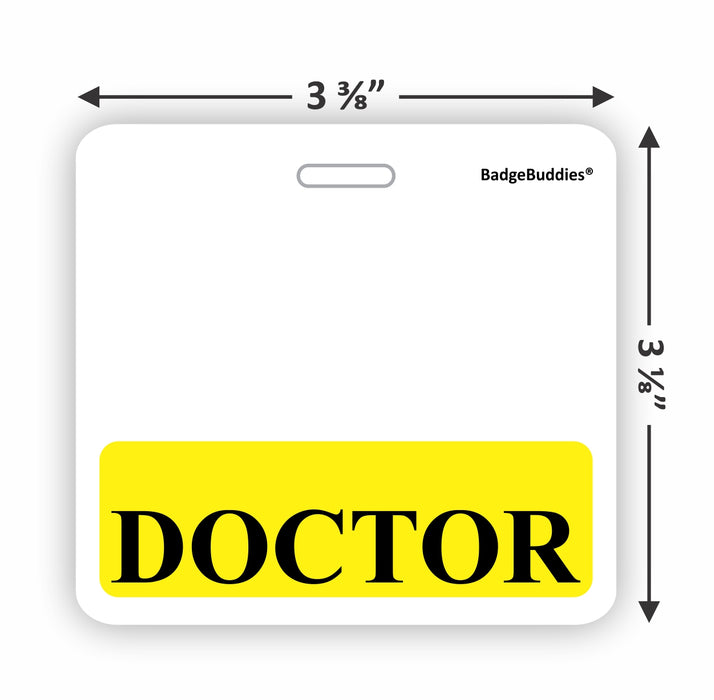 Doctor Horizontal Badge Buddy