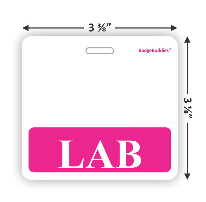 LAB Horizontal Badge Buddy for Laboratory