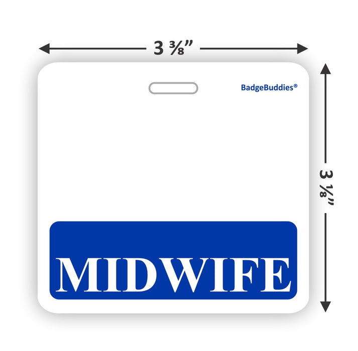 Midwife Horizontal Badge Buddy