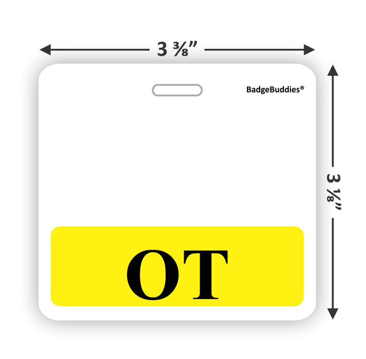 OT Horizontal Badge Buddy for Occupational Therapists