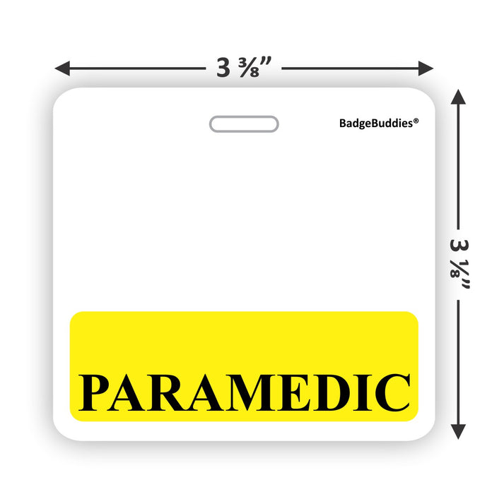 Paramedic Horizontal Badge Buddy
