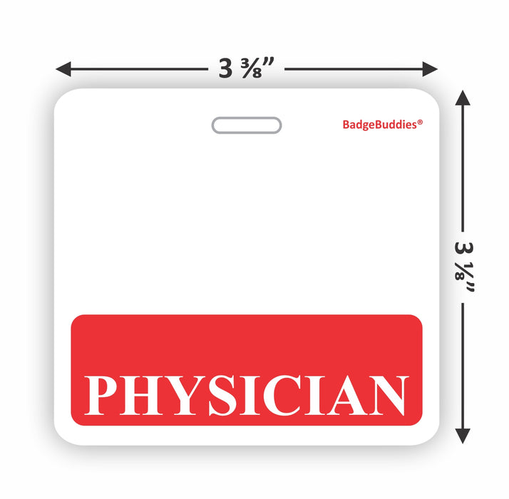 Physician Horizontal Badge Buddy