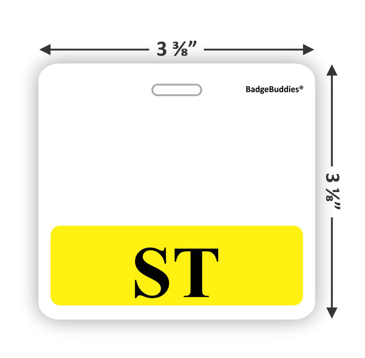 ST Horizontal Badge Buddy for Surgical Technicians
