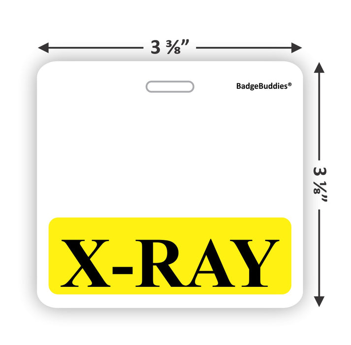 X-RAY Horizontal Badge Buddy